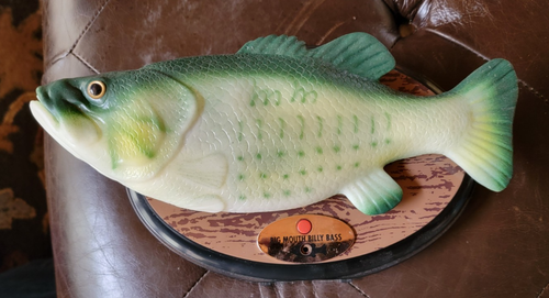 Big Mouth Billy Bass Singing "I Will Survive" & "Dont Worry Be Happy"GB 40 - Picture 1 of 5