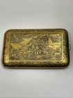 Antique Japanese Meiji Period Damascene Cigarette Case