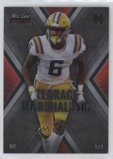2021 MATTE X-Plode Mega Box Chase Red - Black X 1/1 Terrace Marshall Jr i6j