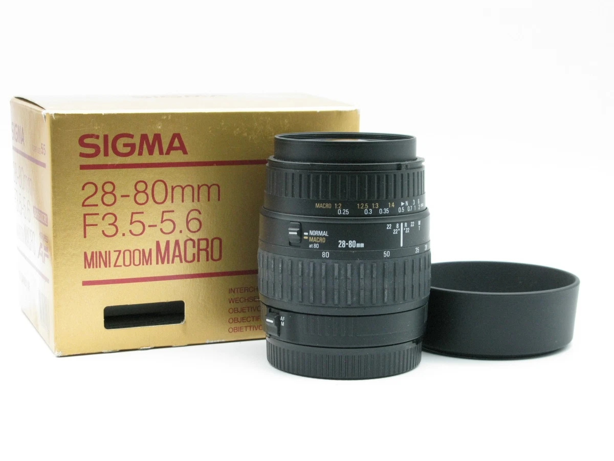 Sigma Zoom 28-80mm Focal Camera Lenses for sale | eBay