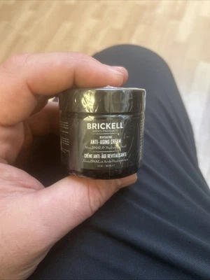 Brickell Men's Products Revitalizing Anti-Aging Cream, 2oz/59ml. (d8