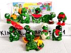 SORPRESINE KINDER FERRERO SERIE 10x FIGURE TARTALLEGRE + CARTINA (IT) TOP RAR