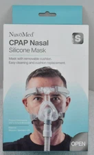 BNIB  NuvoMed CPAP Nasal Silicone Mask Small Removable Cushion