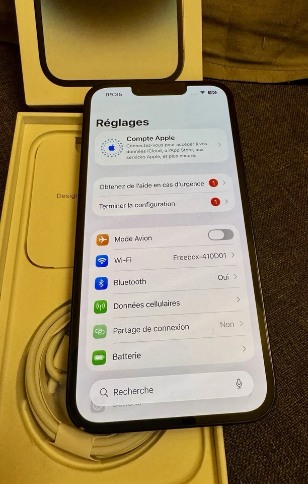 Apple iPhone 14 - 128Go - Minuit (Déverrouillé) - Photo 3/4