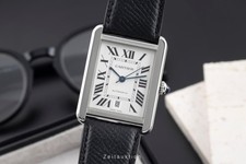 Cartier Tank Solo XL Edelstahl Automatik Herr...