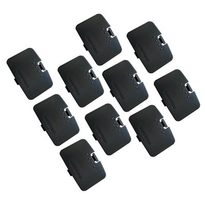 New 10 Pcs Memory Expansion Jumper Pak Cover Case Lightweight For Nintendo N64 D