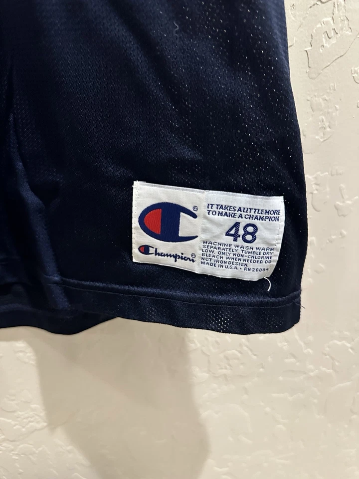 Hakeem Olajuwon #34 Houston Rockets Jersey Size 48 Adult Champion Vintage 90's - Image 2 of 4