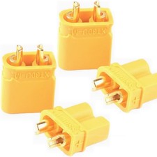 10 Pairs XT30H XT 30 Male Female Bullet Connector Plug Butt Male and Female