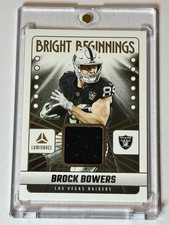 2025 Panini Luminance - Bright Beginnings Broc Bowers Patch - Las Vegas Raiders