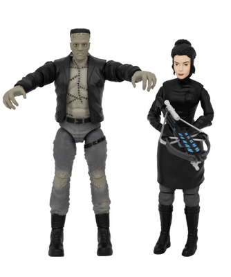 Universal Studios Dark Universe Frankenstein & Victoria Figure Set