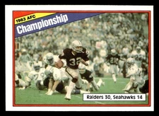 1984 Topps #7 1983 AFC Championship