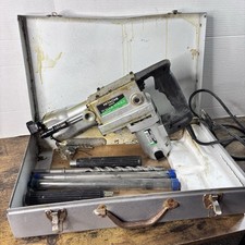 Rare Hitachi Koki H60KA Heavy Duty Hammer Drill C325344A W Case + Bits