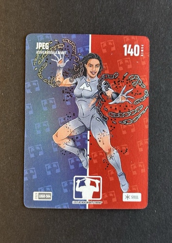 2026 Bo Jackson Battle Arena JPEG Logofoil #LOGO-564 Jessica Pegula Debut SSP
