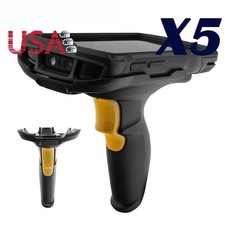 5PCS US Snap On Trigger Pistol Grip Handle For Zebra TC53 TC58 TRG-NGTC5-ELEC-01