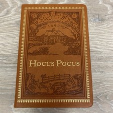 Hocus Pocus Deluxe Journal Line Notebook Disney Sanderson Sisters Spells Unused