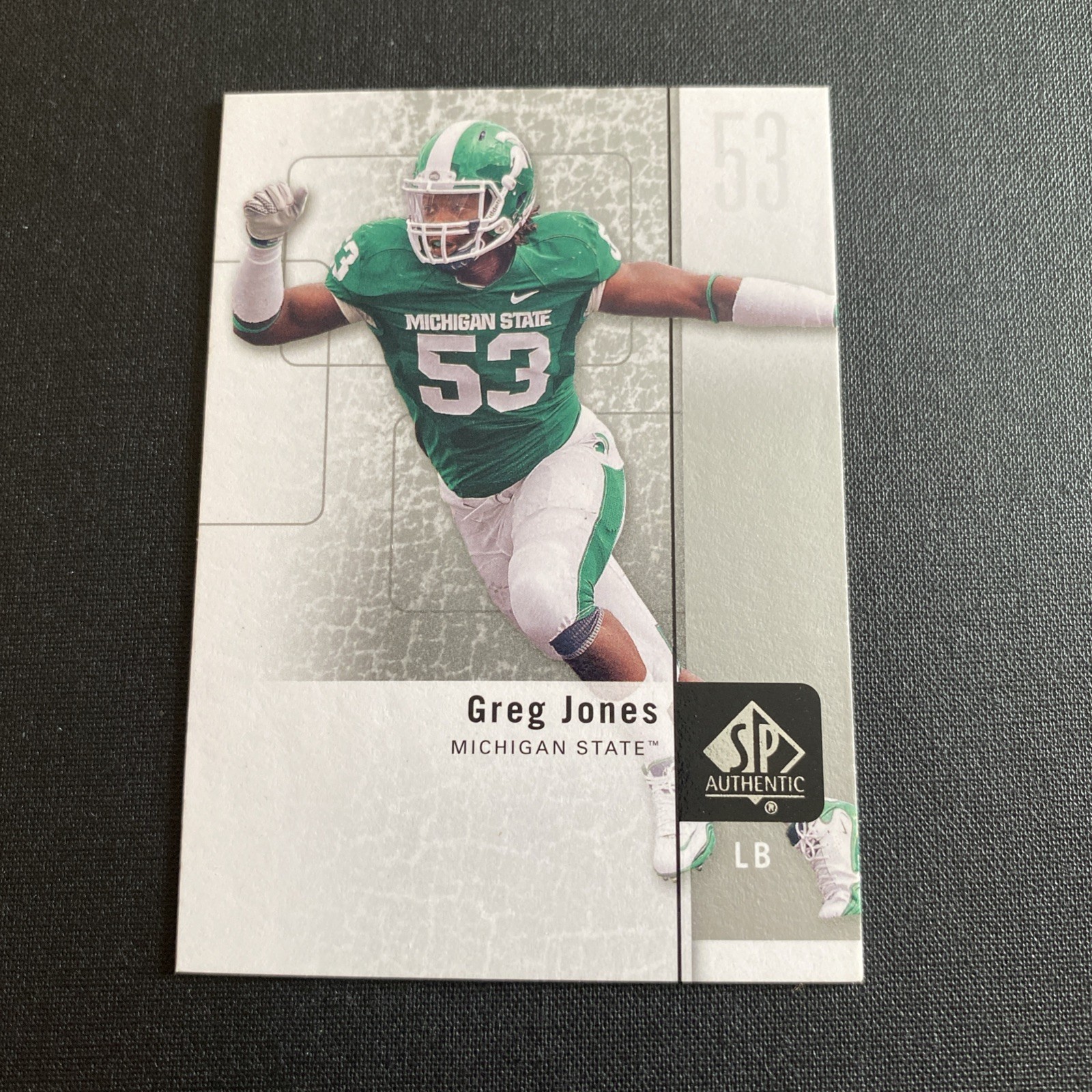 Greg Jones SP Authentic #82 Base
