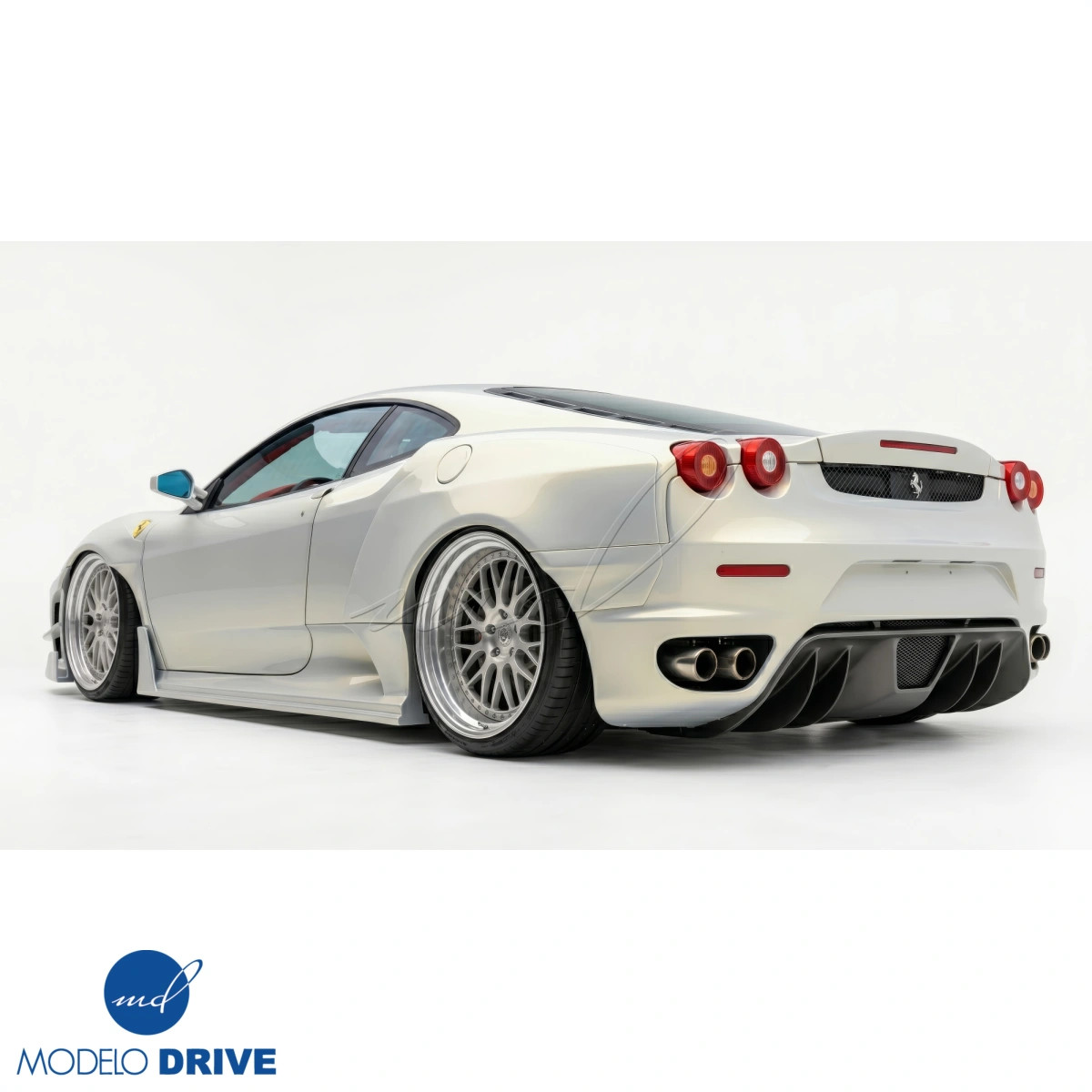 ModeloDrive FRP HOM Wide Body Fenders (rear) F for 430 Ferrari 05-09 modelodriv