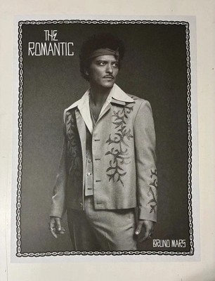 Bruno Mars The Romantic Album Poster Release Listening Party