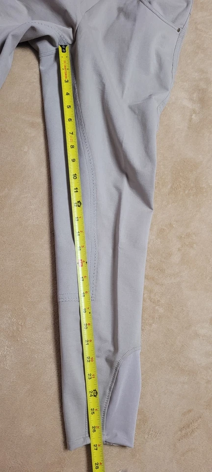 Ovation Softflex Suede Full Seat Riding Breech - Neutral Beige, Women's, Size 30 - Image 3 of 4