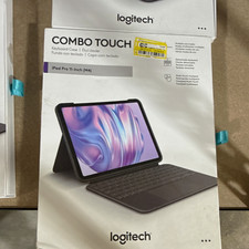 Logitech Combo Touch Keyboard Folio Case w/ Integrated Stand for iPad Pro 11" M4