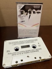 Rolling Stones More Hot Rocks Cassette 1st Issue. 1972. NICE.