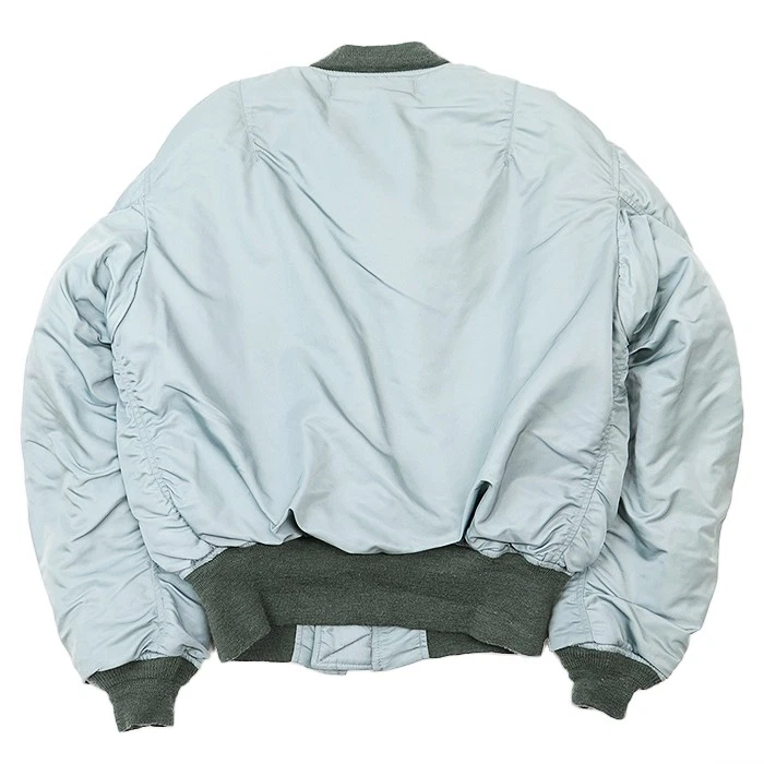 ISSEY MIYAKE ×TOYS McCOY Collaboration Flight Jacket Mens Size 38 Sage green - product detail image 13