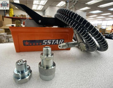 5 Star Air Foot Pedal Hydraulic Pump Frame Machines Shop Press Hose Coupler 5 Star Air Foot Pedal Hydraulic Pump Frame Machines Shop Press Hose Coupler
