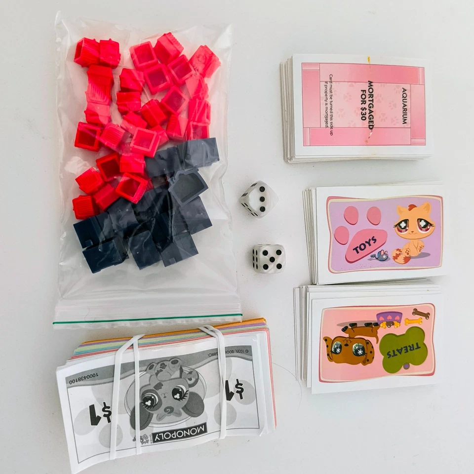 Parker Monopoly Littlest Pet Shop Edition Board Game  - Image 3 of 4