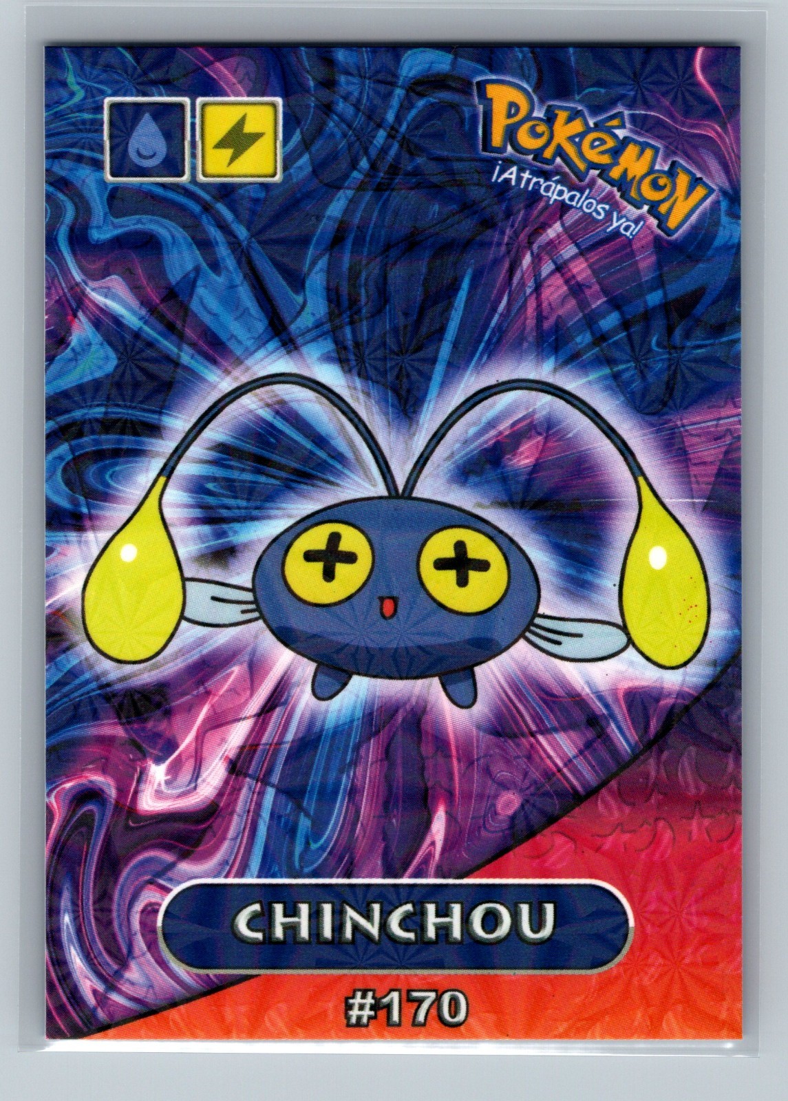 Pokemon Card - Chinchou #170 - Holo