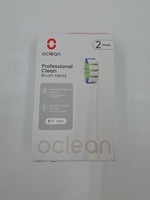 2 X Oclean Professional Toothbrush Heads - White