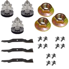 Heavy Duty Blade & Spindle Kit w/ Hardware for 50" Fits Cub Cadet Mowers