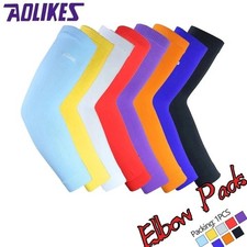 1PC Elastic Arm Sleeve Basketball Volleyball Sports Elbow Support Brace