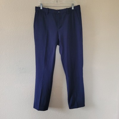 Quince Ultra-Stretch 24/7 Smart Chinos Size 31 Athletic Tapered Deep Navy Pants