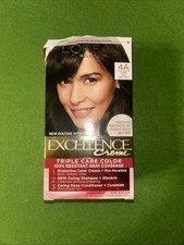 L'Oreal Paris Excellence Creme Haircolor Dark Ash Brown 4A New Box