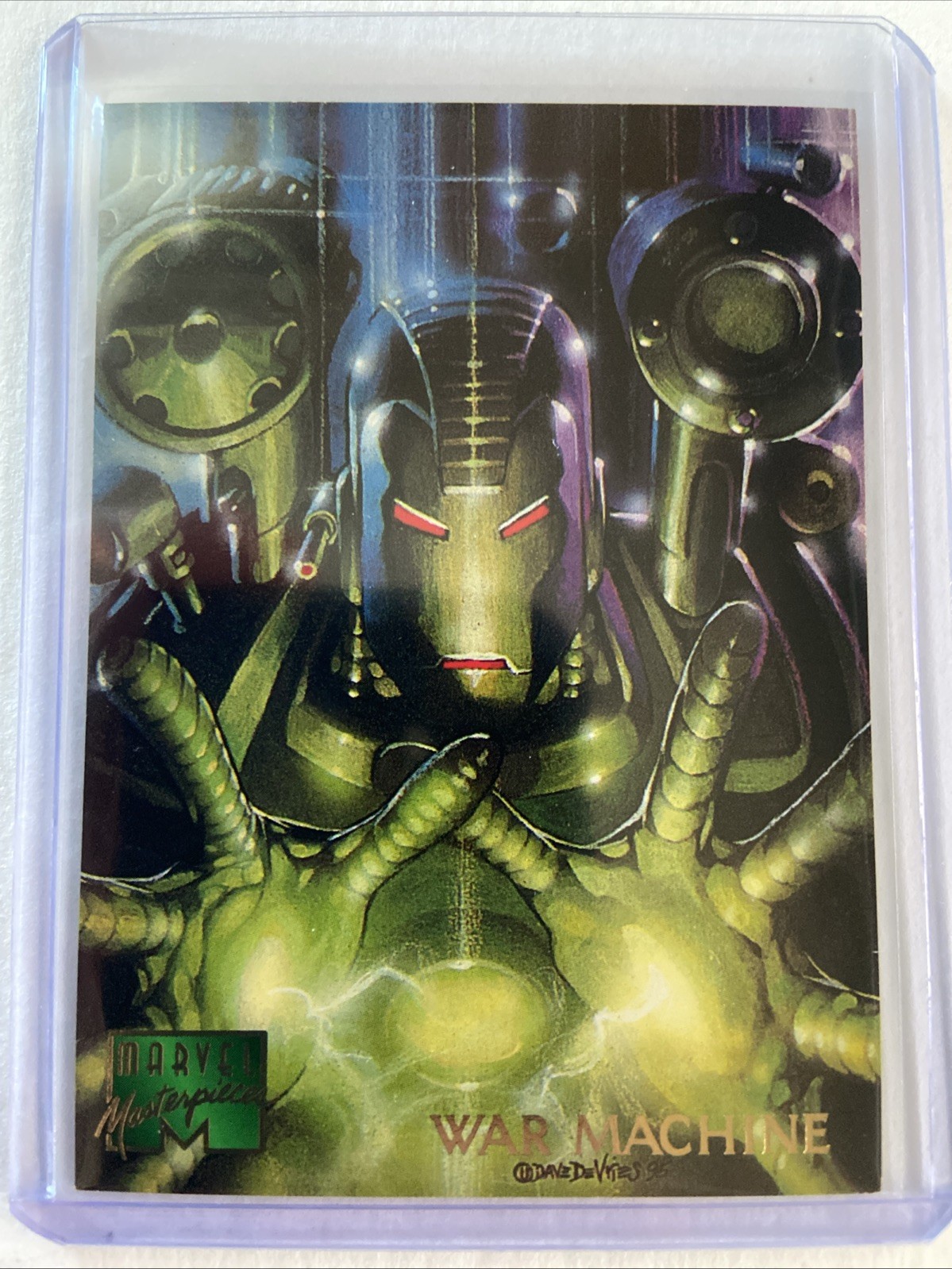 War Machine - 1995 Fleer Marvel Masterpieces #109