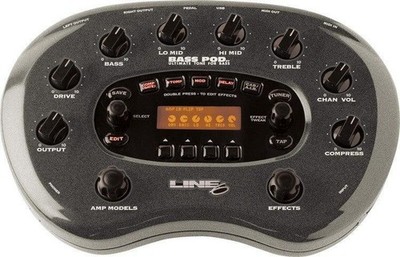 Line 6 Bass Pod XT Bass Amp Modeler Multi-Effect Processor