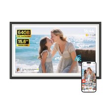 64GB Frameo 15.6" Digital Picture Frame Large 1920 x 1080 IPS FHD Touch Scree...