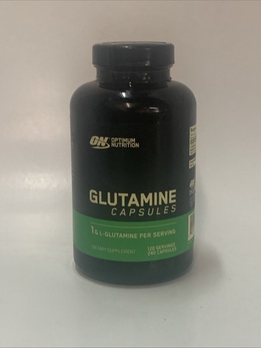 Optimum Nutrition Glutamin, 240ct 02/26