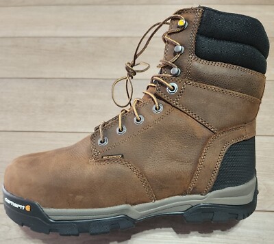 NIB Carhartt Men's Ground Force 8'' Waterproof Insulated 9.5W Comp Toe CME8347