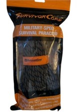 Titan 100 ft SurvivorCord - Mil-spec con lenza da pesca integrata, filo di utilità