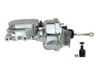 1964-65-66 Ford Mustang 7" Chrome Power Brake Booster Conversion Kit & Valve