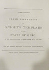 1843 - 1863  Knights Templar Book Grand Commandery State of OHIO Very Rare — photo 6