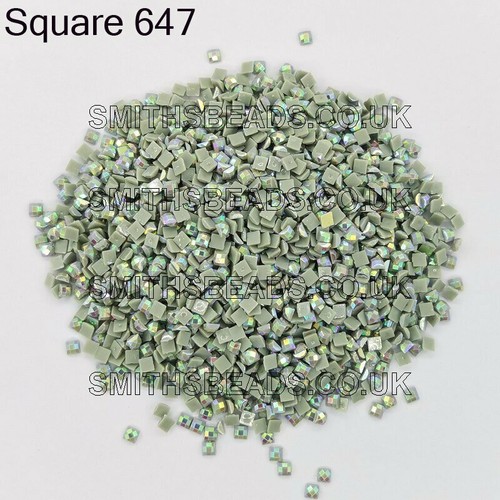 Diamond Painting Drills , Square AB , approx. 200pcs, 119 AB Colours, 2.5mm - Picture 41 of 120