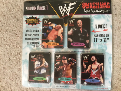 Collection Number 1 and 2 WWF SMASHING MINI MAGAZINE - NEW | eBay