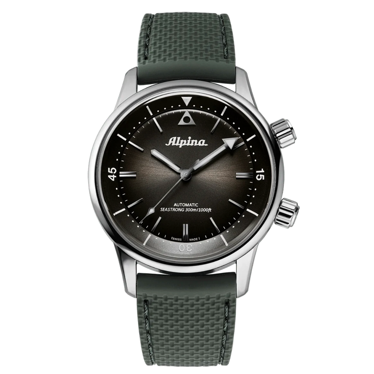 Orologio Alpina Heritage Seastrong Automatic Diver 300 metri Green AL-520GR4H6