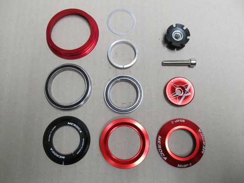 Juego de control Meroca MHP-2 ZS56 ZS44 Tapered semi-integrado rojo 121 gramos NUEVO - Imagen 3 de 6