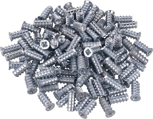 Euroschrauben 100X Viti Di Fissaggio VARIANTA Ø 6 Mm Viti Per Mobili Viti - Foto 1 di 7