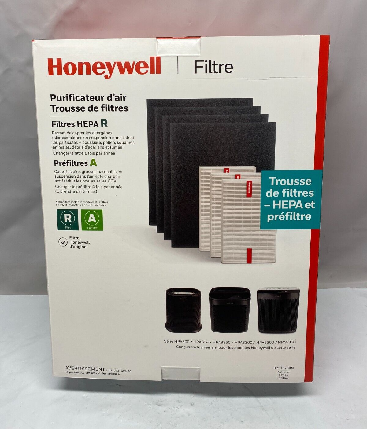 Honeywell Air Purifier Filter Kit HRFARVP300 NEW eBay