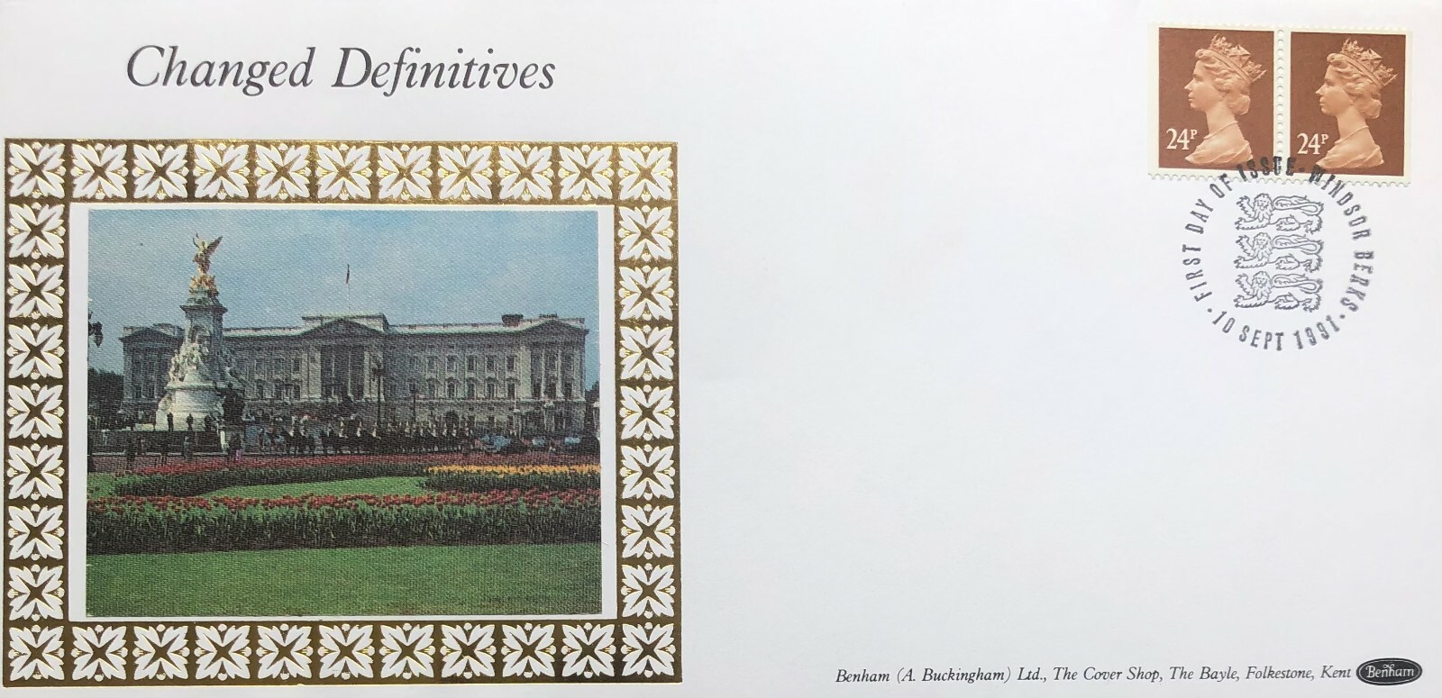 Changed Definitives Benham First Day Cover Windsor Postmark 1991 | eBay UK