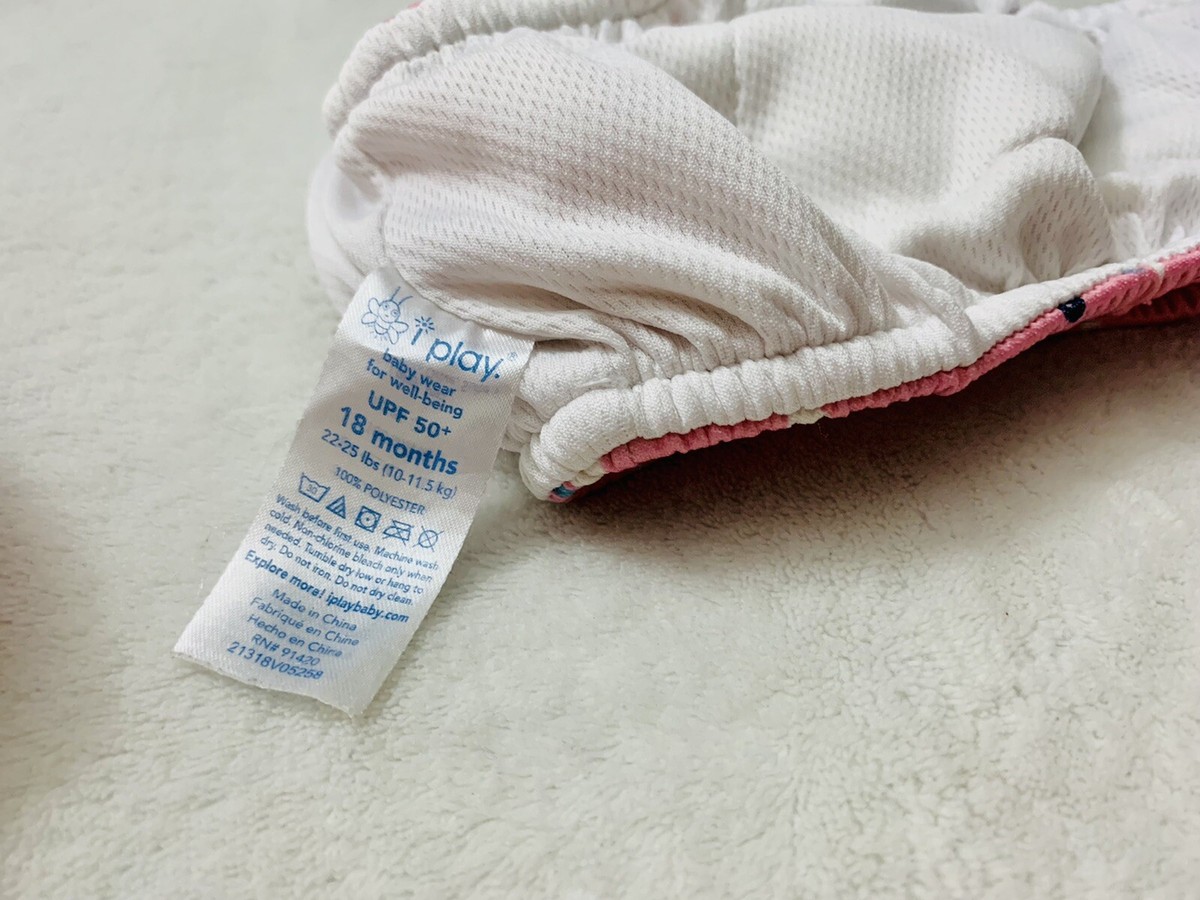 Ｋ I Play Baby Pull-up Reusable Absorbent Swimsuit Diaper Size 12, 18